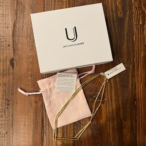 Uncommon James Double Edge Necklace Gold